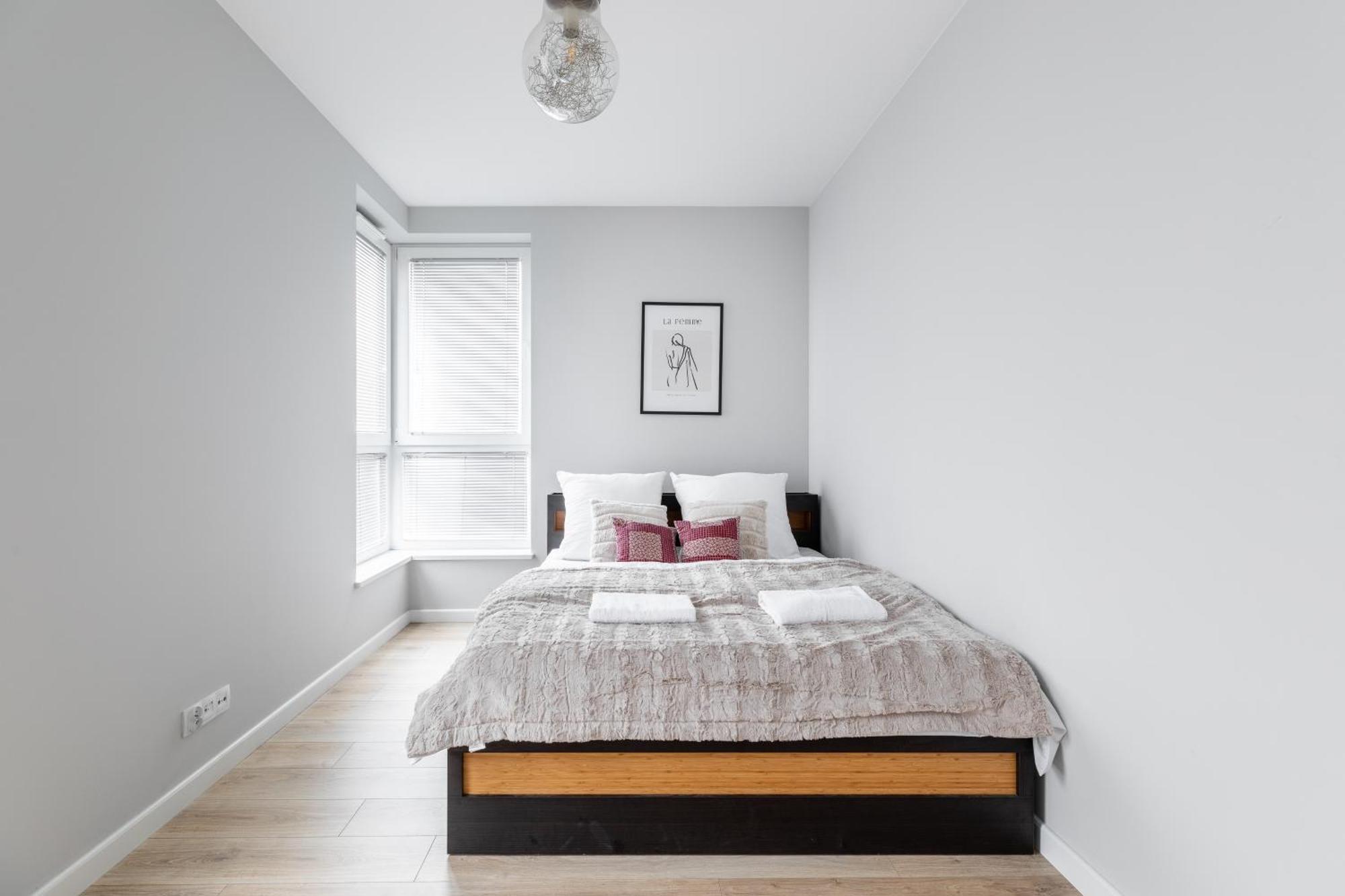 Bemowo Sreviced Apartments Варшава Стая снимка