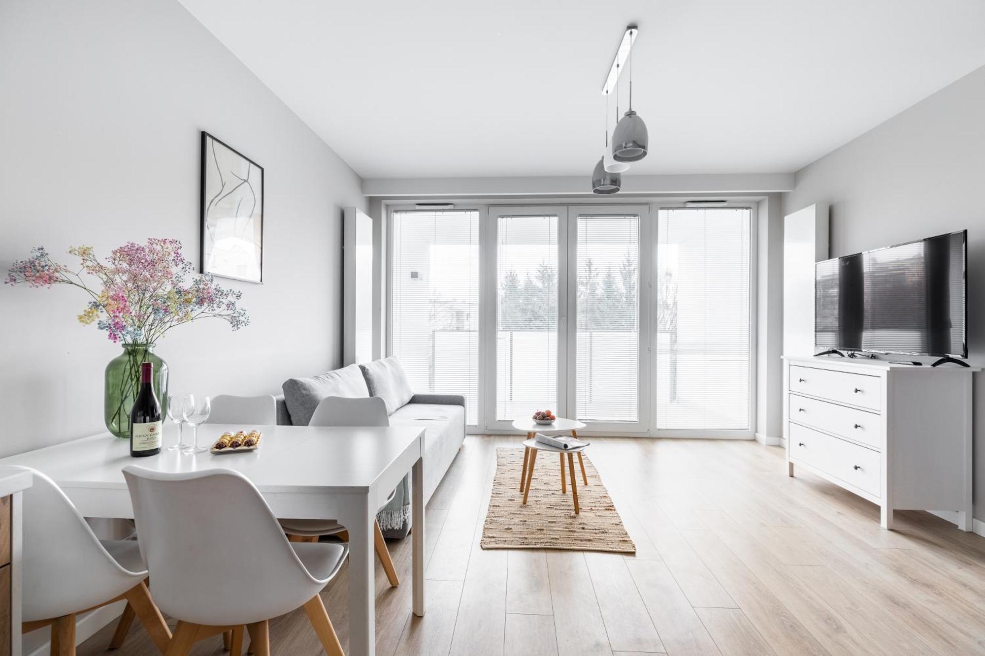 Bemowo Sreviced Apartments Варшава Стая снимка